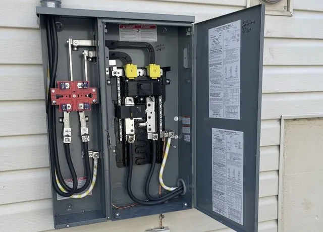 Electrical panel upgrade in Newcastle, WA